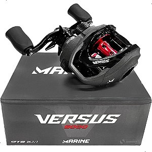 Carretilha Versus 8000GTS 8Rol 8.1:1 Marine Sports Esquerda