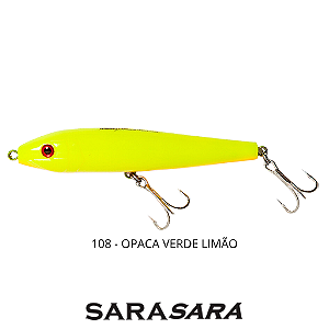 Isca Artificial Nakamura Sara Sara 120 Superficie Lucky 22g - Diversas Cores