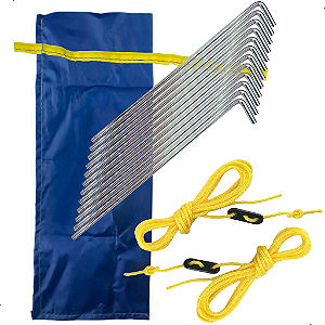Conjunto Estacas Com Cordinhas Kala