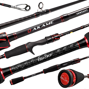 Vara Para Carretilha Akame 8-17LB C-581M 1,73M Daisen Fábio Baca