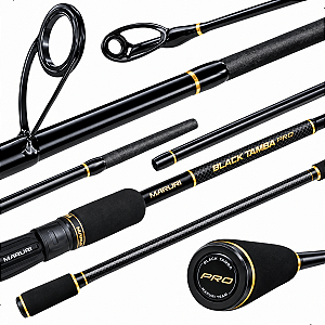 Vara Para Molinete Black Tamba PRO 30-60LB S-802H 2,40M Maruri