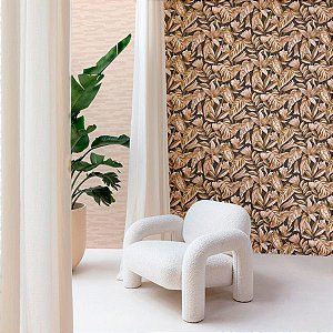 Papel de Parede Belize - Folhas e Flores - BZ3108 - Vinílico