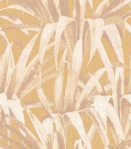 Papel de Parede Botany House - Folhas e Flores - 15523 - Vinílico