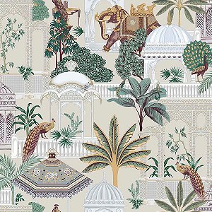 Papel de Parede Botany House - Animal - 15536 - Vinílico