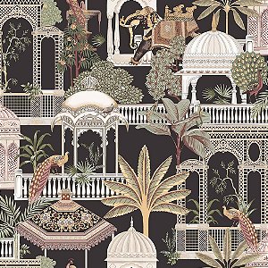 Papel de Parede Botany House - Animal - 15539 - Vinílico