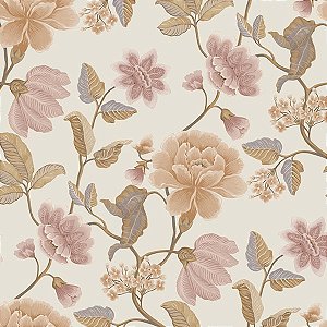 Papel de Parede Icon - Folhas e Flores - IC3101 - Vinílico