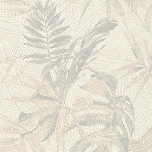 Papel de Parede Ambiance - Folhas e Flores - 29401 - TNT - Vinílico