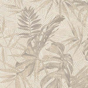 Papel de Parede Ambiance - Folhas e Flores - 29406 - TNT - Vinílico