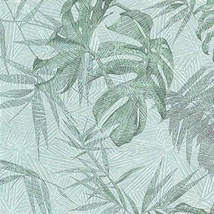 Papel de Parede Ambiance - Folhas e Flores - 29413 - TNT - Vinílico