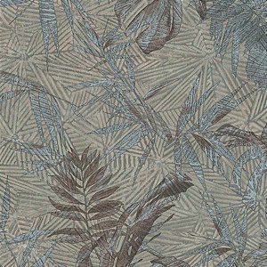 Papel de Parede Ambiance - Folhas e Flores - 29414 - TNT - Vinílico