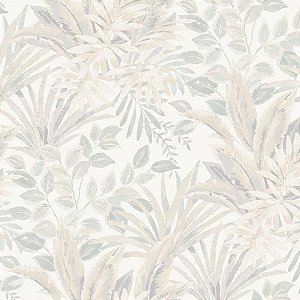 Papel de Parede Time - Folhas e Flores - TJ3201 - Vinílico