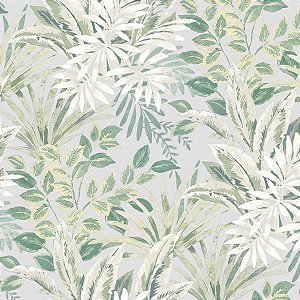 Papel de Parede Time - Folhas e Flores - TJ3206 - Vinílico