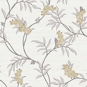Papel de Parede Tradizione - Folhas e Flores - 33301 - Vinílico