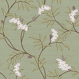 Papel de Parede Tradizione - Folhas e Flores - 33305 - Vinílico