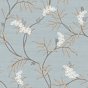 Papel de Parede Tradizione - Folhas e Flores - 33306 - Vinílico