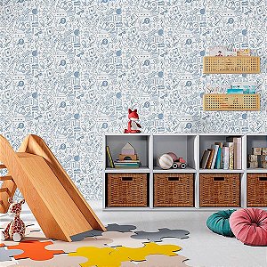 Papel de Parede Sonhos - Temas Diversos - 4252 - Vinílico