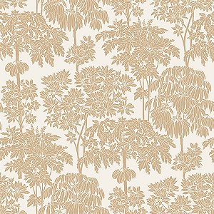 Papel de Parede Ciara - Folhas e Flores - a63401 - Vinílico