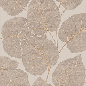 Papel de Parede Ciara - Folhas e Flores - a63501 - Vinílico