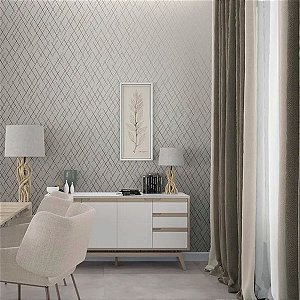 Papel de Parede Kylie - Geométrico - 6834-40 - TNT - Vinílico