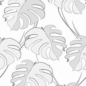 Papel de Parede Kylie - Folhas e Flores - 81604 - TNT - Vinílico