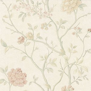 Papel de Parede Gioia 2 - Folhas e Flores - 44829 - Vinílico