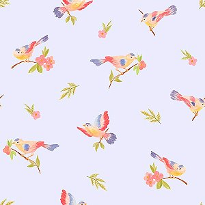 Papel de Parede Bosque da Imaginação - Animal - 81116 - Vinílico