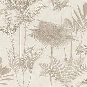 Papel de Parede Charlottenburg - Folhas e Flores - 555110 - Vinílico