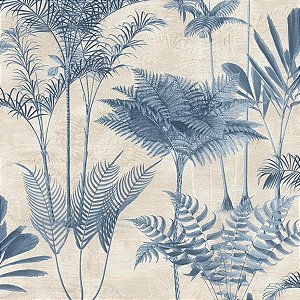 Papel de Parede Charlottenburg - Folhas e Flores - 555127 - Vinílico