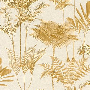 Papel de Parede Charlottenburg - Folhas e Flores - 555158 - Vinílico