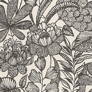 Papel de Parede Charlottenburg - Folhas e Flores - 555325 - Vinílico