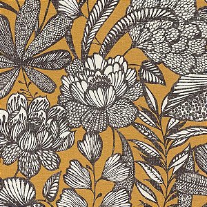 Papel de Parede Charlottenburg - Folhas e Flores - 555363 - Vinílico