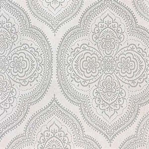 Papel de Parede Santorini 2 - Medalhão - RT324804 - Vinílico