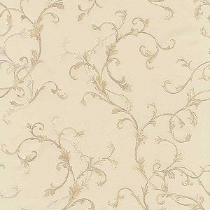 Papel de Parede Tesori Italiani - Folhas e Flores  - 45036 - TNT - Vinílico