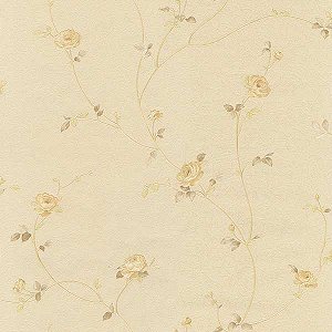 Papel de Parede Tesori Italiani - Folhas e Flores  - 45041 - TNT - Vinílico