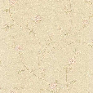 Papel de Parede Tesori Italiani - Folhas e Flores  - 45042 - TNT - Vinílico