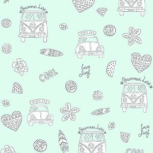 Papel de Parede Pure Kids & Teens - Infantil - kt68433 - Vinílico