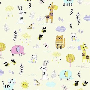 Papel de Parede Pure Kids & Teens - Infantil - kt68457 - Vinílico