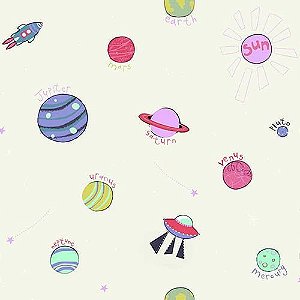 Papel de Parede Pure Kids & Teens - Infantil - kt68465 - Vinílico
