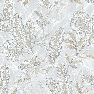 Papel de Parede Aditare 2 - Folhas e Flores - AD200301R - Vinílico