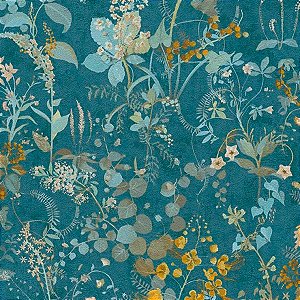Papel de Parede Antigua - Folhas e Flores - 388253 - Vinílico