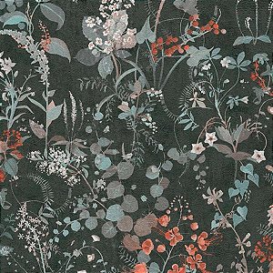 Papel de Parede Antigua - Folhas e Flores - 388254 - Vinílico