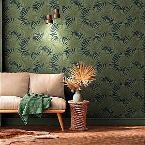 Papel de Parede Antigua - Folhas e Flores - 390905 - Vinílico