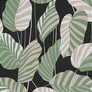 Papel de Parede Antigua - Folhas e Flores - 390942 - Vinílico