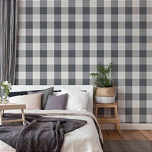 Papel de Parede Attractive 2 - Xadrez - 206367 - Vinílico