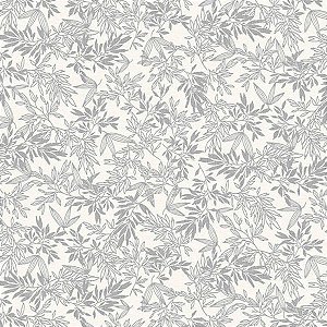 Papel de Parede Attractive 2 - Folhas e Flores - 390281 - Vinílico