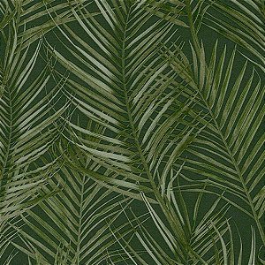 Papel de Parede Attractive 2 - Folhas e Flores - 390385 - Vinílico