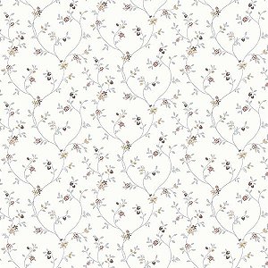 Papel de Parede Happy - Folhas e Flores - 12331 - Vinílico