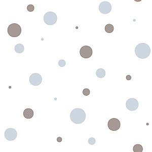Papel de Parede Happy - Poa - 14823 - Vinílico