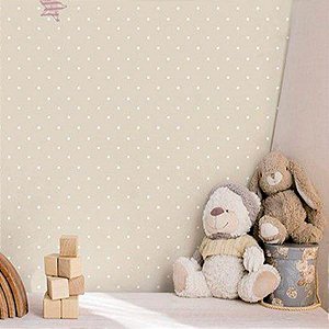 Papel de Parede Happy - Poa - 14862 - Vinílico