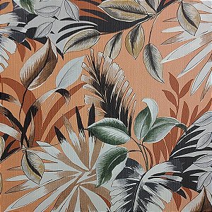 Papel de Parede Grace 4 - Folhas e Flores - GR402303 - Vinílico